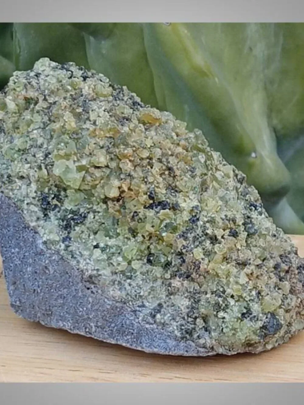 #4 Peridot crystal rock stone gemstone August Birthstone Chakra Healing
